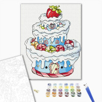 Кремовий тортик Кремовий тортик