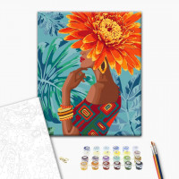 Дівчина - тропічна квітка © Yuliana Pavlova Дівчина - тропічна квітка © Yuliana Pavlova