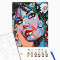 Портрет в фарбах Портрет в фарбах