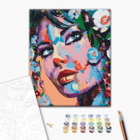 Портрет в фарбах Портрет в фарбах