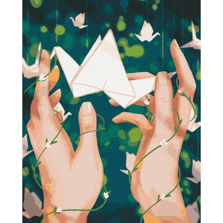 Орігамі © Anastasiia Kompaniiets
