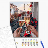 Келихи Парижа з ягодами Келихи Парижа з ягодами