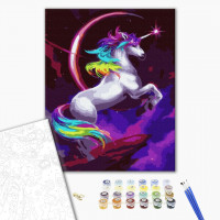 Казковий веселковий єдиноріг