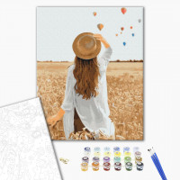 Мандрівниця в житньому полі Мандрівниця в житньому полі