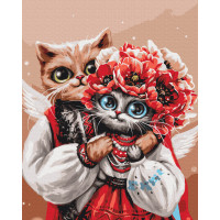 Котики янголята ©Маріанна Пащук