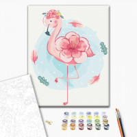 Квітучий фламінго