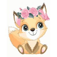 Білочка в віночку