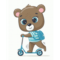 Ведмедик школярик