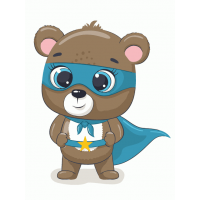 Ведмедик супергерой