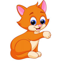 Котик чистюля