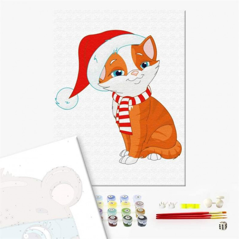 Святковий котик