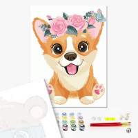 Коргі в віночку Коргі в віночку