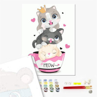 Котики в чашечці Котики в чашечці