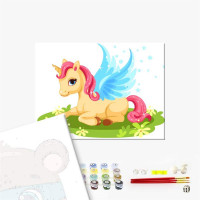 Єдиноріжка на галявині