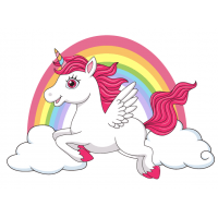 Веселковий єдиноріг