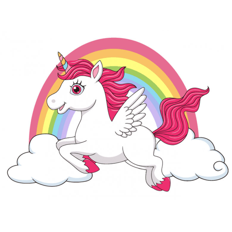 Веселковий єдиноріг