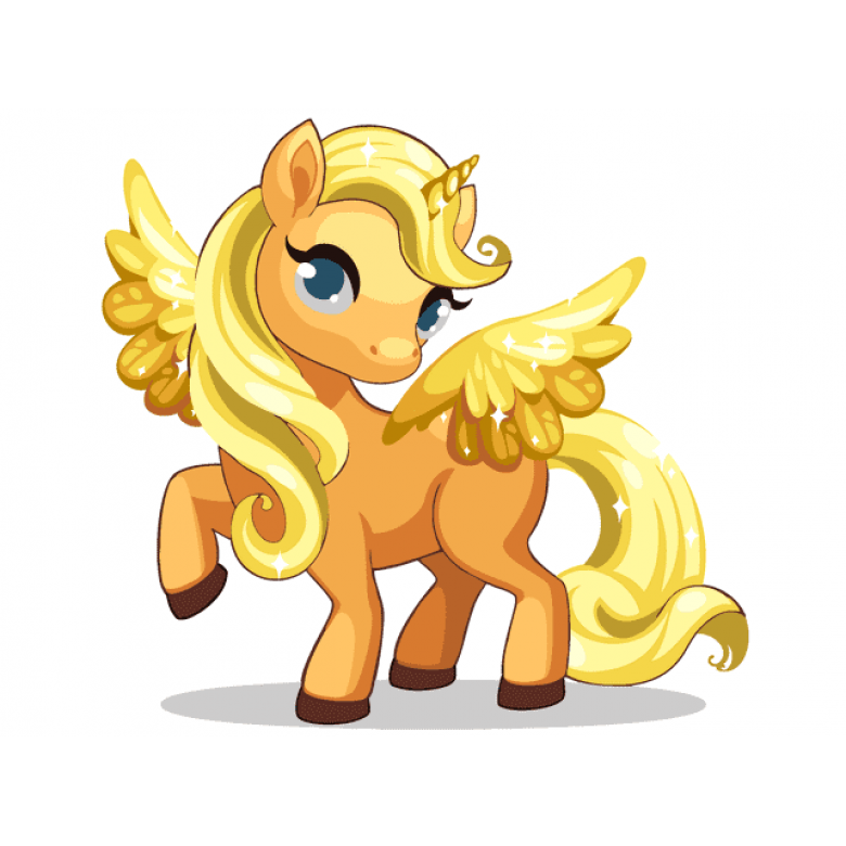 Золота єдиноріжка