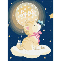 Котик на хмаринці