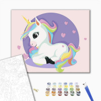 Єдиноріг у сердечках