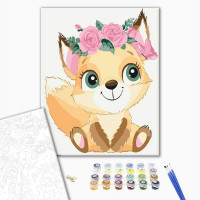 Білочка в віночку