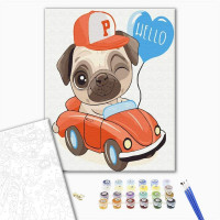 Вітаннячко від мопса