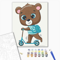 Ведмедик школярик