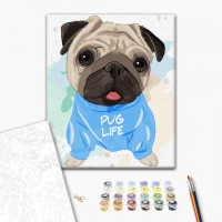 Яскравий мопсик Яскравий мопсик