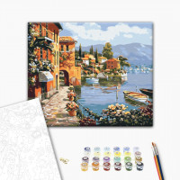 Затишне приморська містечко