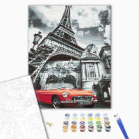 Червоний колір Парижа Червоний колір Парижа