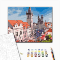 Вид на чарівну Прагу