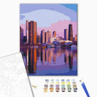 Мегаполіс на світанку Мегаполіс на світанку