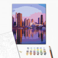 Мегаполіс на світанку Мегаполіс на світанку