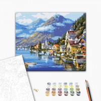 Селище у підніжжя гори Селище у підніжжя гори