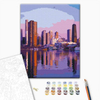 Мегаполіс на світанку Мегаполіс на світанку