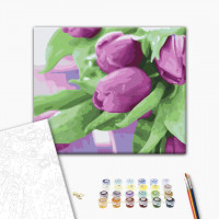 Тюльпани на столі Тюльпани на столі