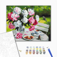 Сніданок з піонами Сніданок з піонами