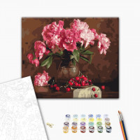 Півонії і вишні Півонії і вишні