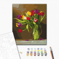 Кольорові тюльпани Кольорові тюльпани