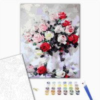 Пишний букет троянд Пишний букет троянд