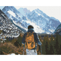 Мандрівник в горах