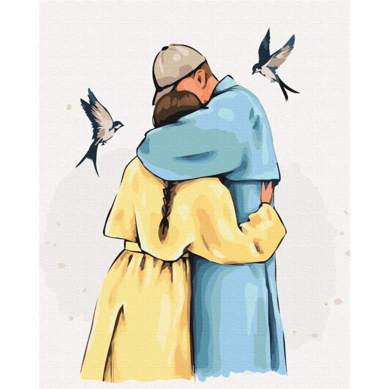 Міцні обійми ©Alla Berezovska