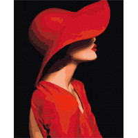 Незнайомка в червоному