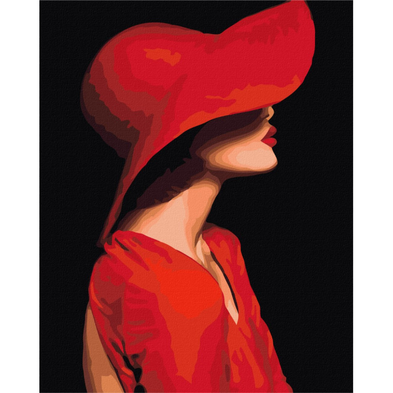 Незнайомка в червоному