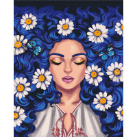 Ромашки у волоссі © Поліна Скурихіна