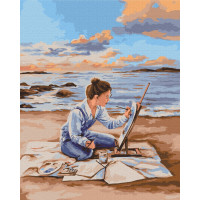 Намальований захід © Mykhailyshyna Daria