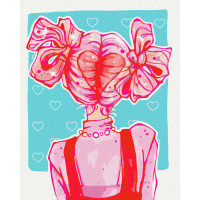 Рожевий образ @ nila_art_art