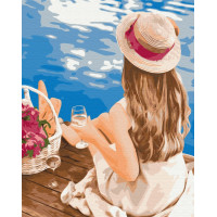 Мрійниця в капелюшку © Lana Musienko