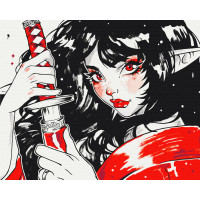 Червона катана @ nila_art_art