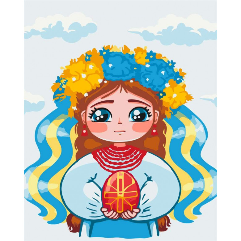 Маленька україночка ©Ольга Бородай