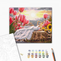 Дюймовочка в білому